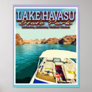 POSTER LAKE HAVASU - MOHAVE ARIZONA UNITED STATES