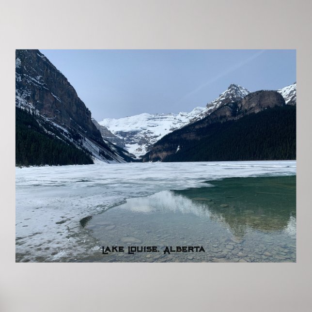 Poster Lake Louise, Alberta Lieu touristique réputé (Devant)