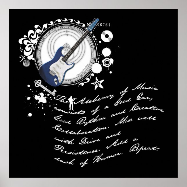 Poster L'alchimie de la musique (Devant)