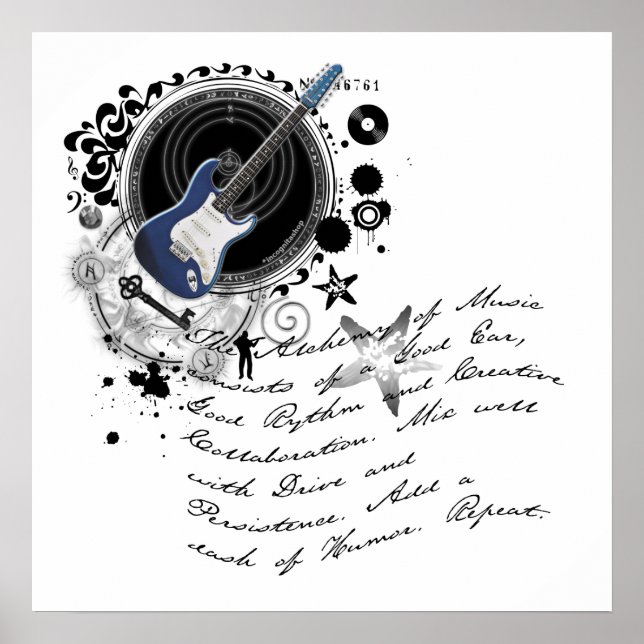 Poster L'alchimie de la musique (Devant)