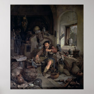 Poster L'alchimiste, 1663