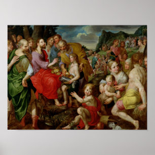 Poster L'alimentation de cinq mille