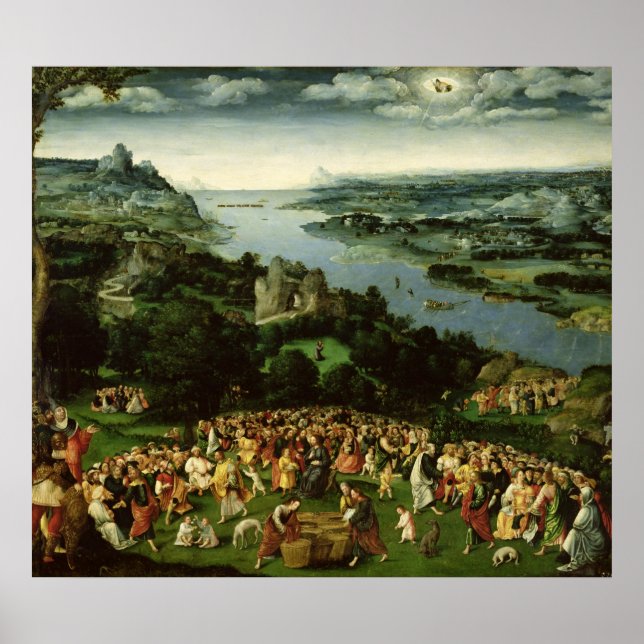 Poster L'alimentation des cinq mille (Devant)