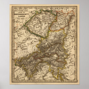 Poster L'Allemagne et l'Autriche 3