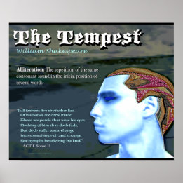 Poster L'Allittération de la tempête