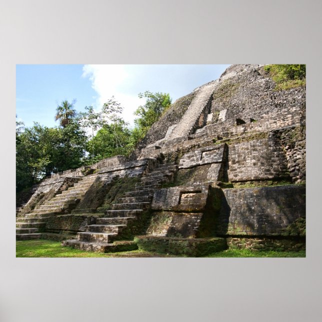 Poster Lamanai, Belize carte postale (Devant)