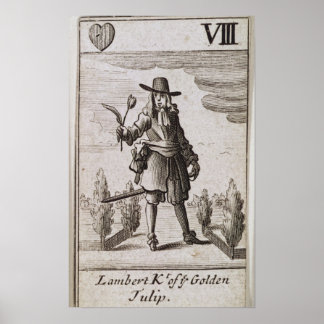 Poster Lambert Simnel, Chevalier de la Tulipe d'Or