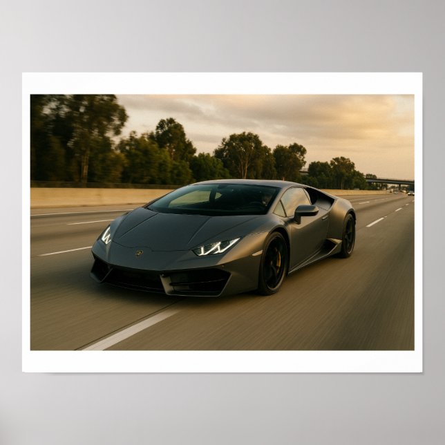 Poster Lamborgini (Devant)