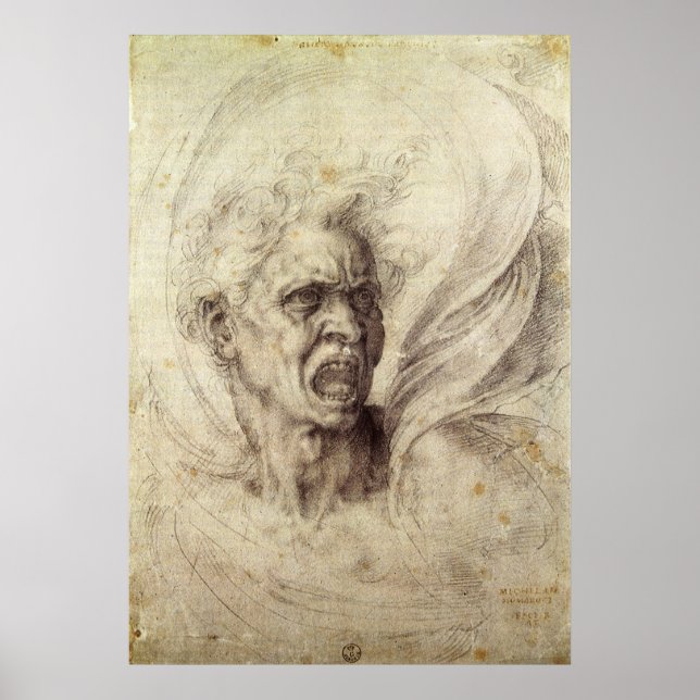 Poster L'âme damnée par Michel-Ange (Devant)