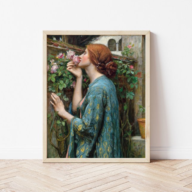 Poster L'âme du Rose | John William Waterhouse (Créateur téléchargé)
