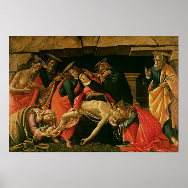 Poster Lamentation du Christ. c.1490 (Devant)