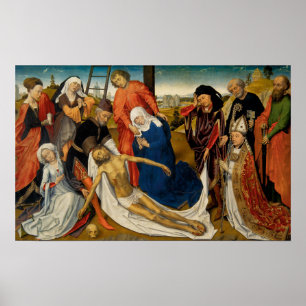 Poster Lamentation over Dead Christ 1460-1464