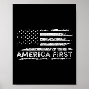 Poster L'Amérique D'Abord, Don Of A New Day, Donald Trump