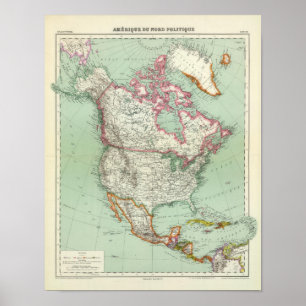 Poster L'Amérique du Nord 31