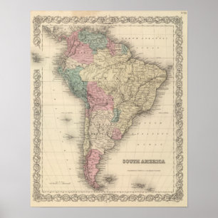 Poster L'Amérique du Sud 20