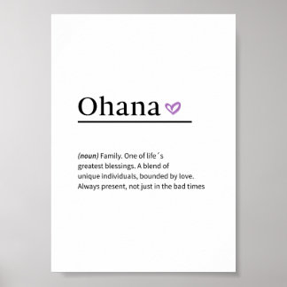Poster Lamina Ohana