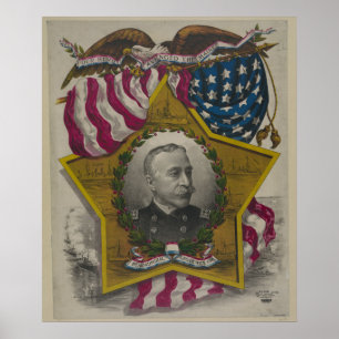 Poster L'amiral George Dewey