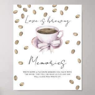 Poster L'amour brasse des souvenirs avec la mariée