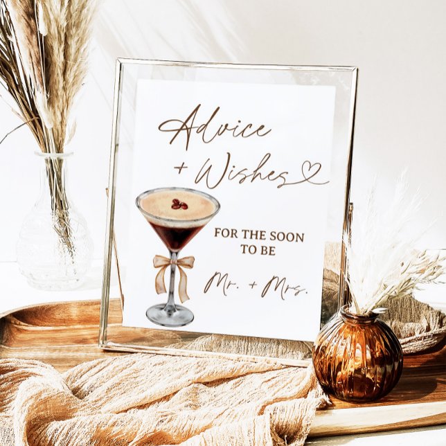 Poster L'amour brasse Martini Conseils & Voeux Signer (Créateur téléchargé)