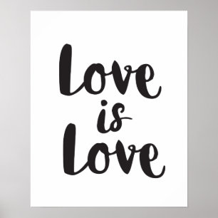 Poster L'amour, c'est l'amour, dire l'amour court Citer l