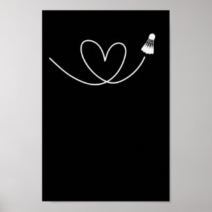 Poster L'Amour du Badminton Federball