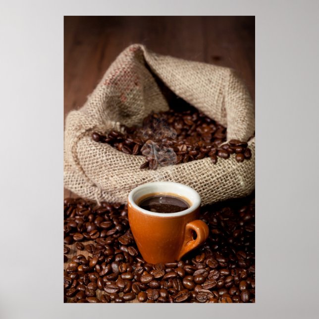 Poster L'amour du café (Devant)