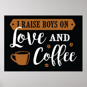 Poster L'Amour Du Café Et Du Café