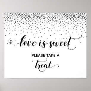 Poster L'amour du coeur et de l'argent est doux Dessert P