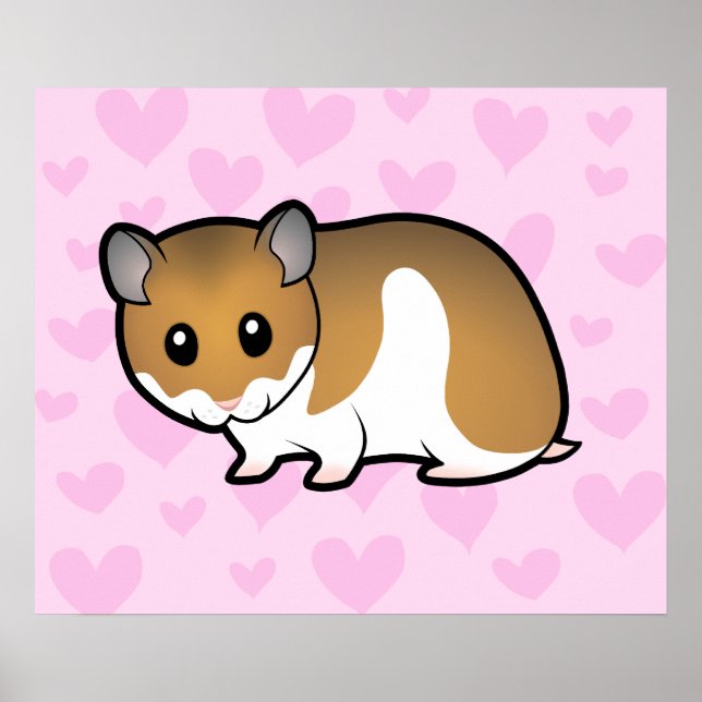 Poster L'amour du hamster syrien (Devant)