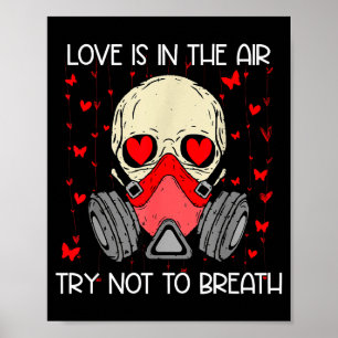 Poster L'amour est dans l'air, essayez de ne pas respirer