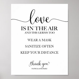 Poster L'amour est dans l'air, mais les germes aussi Sign