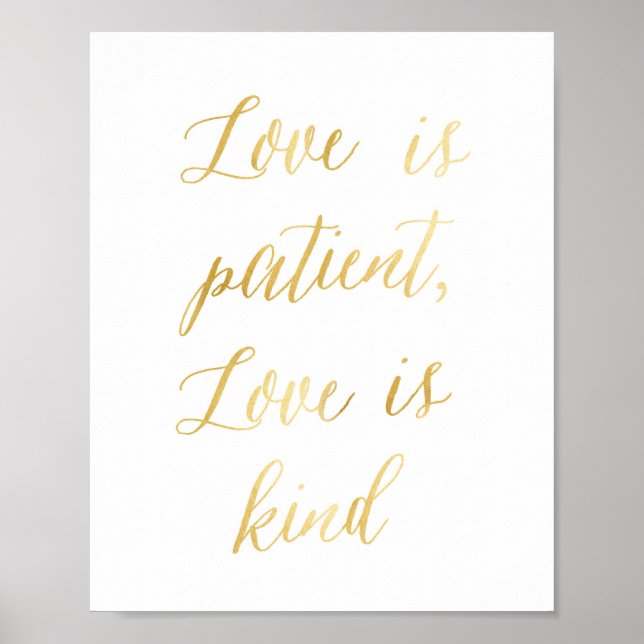 Poster L'amour est patient, l'amour est un art (Devant)
