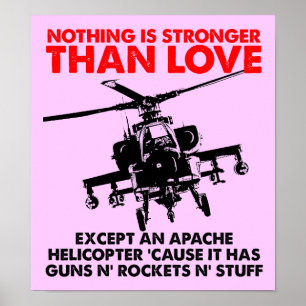 Poster L'amour est signe drôle fort d'affiche