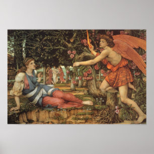 Poster L'Amour et la Jeune Fille par John Stanhope