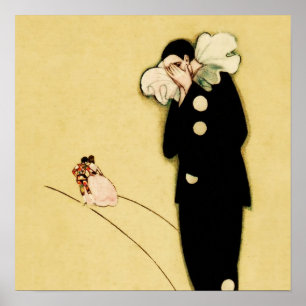 Poster L'amour perdu de Pierrot par Sophia Chiostri