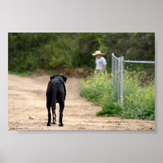 Poster L'amour véritable attend (Devant)