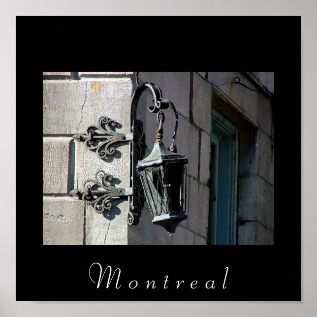 Poster Lampe de Montréal (Devant)