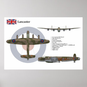 Poster Lancaster BI Special 617e Escadron