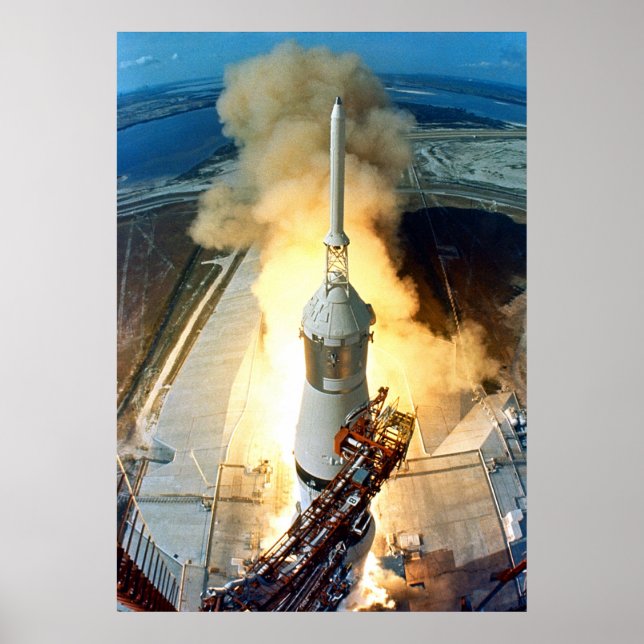 Poster Lancement d'Apollo 11 (Devant)