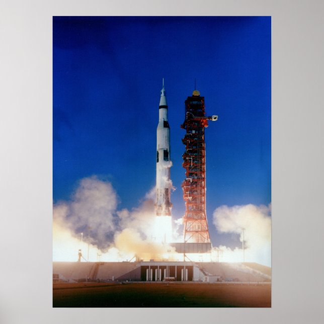 Poster Lancement d'Apollo 8 (Devant)