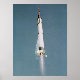 Poster Lancement de Freedom 7 (Mercury Redstone 3)