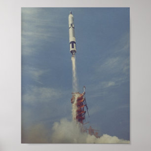 Poster Lancement de Gemini 8