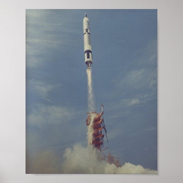 Poster Lancement de Gemini 8 (Devant)