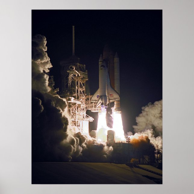 Poster Lancement de la navette spatiale Atlantis (STS-101 (Devant)