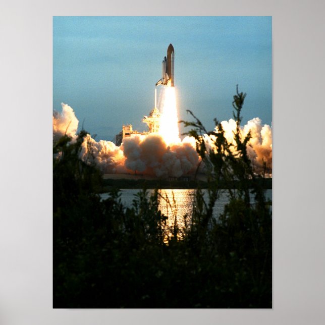 Poster Lancement de la navette spatiale Columbia (STS-87) (Devant)
