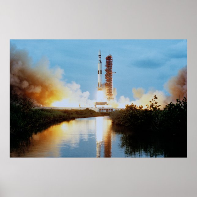 Poster Lancement de Skylab 1 (Devant)