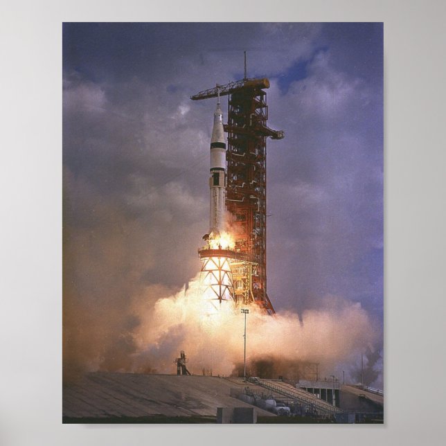 Poster Lancement de Skylab 2 (Devant)