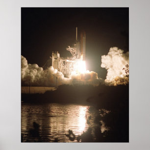 Poster Lancement de Space Shuttle Discovery (STS-92)
