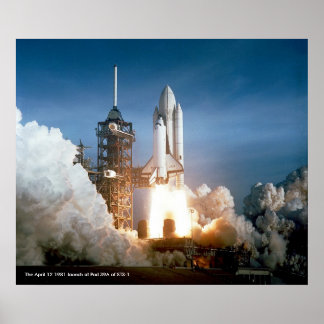 Poster Lancement de STS-1