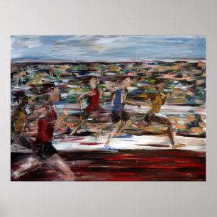 Poster Lancer l'affiche des courses